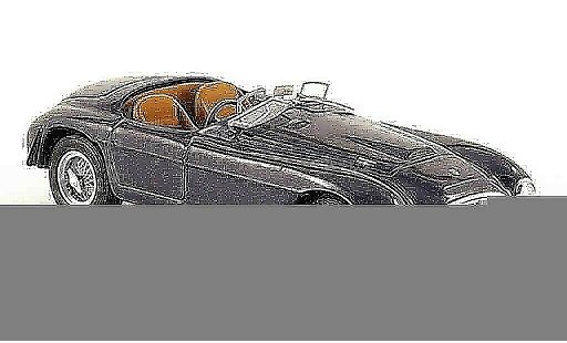 Ferrari 166 MM 1/43 Hot Wheels Elite barchetta blauw modelauto