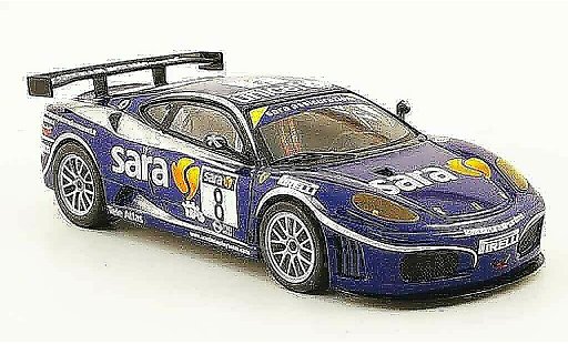 Ferrari F430 GTC 1/43 Hot Wheels Elite no.8 sara italienische meisterschaft 2007 modelauto