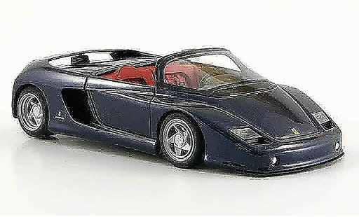 Ferrari Mythos Roadster 1/43 Look Smart spider blauw modelauto