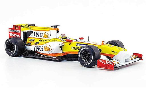 Renault F1 2009 1/43 Norev r 29 no.7 ing f.alonso modelauto