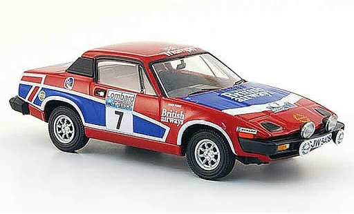 Triumph TR7 1978 1/43 Vanguards V 8 No.7 British Airways Rally England modelauto