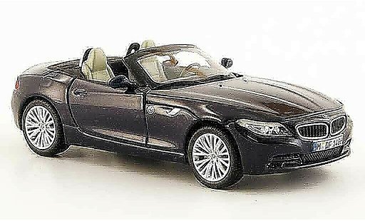 Bmw Z4 roadster 1/43 Minichamps E89 blauw 2009 modelauto