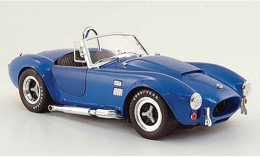 AC Cobra shelby 427 1/18 Shelby Collectibles super snake blauw 1966 modelauto
