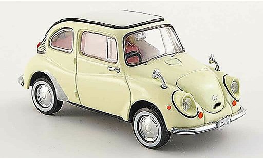 Subaru 360 Base 1/43 Ebbro beige 1963 modelauto