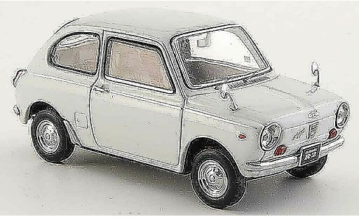 Subaru R2 Super Deluxe 1/43 Ebbro wit 1969 modelauto