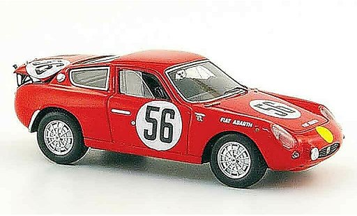 Fiat 700 Abarth 1/43 Spark S No.56 Masson Zeccoli 24h Le Mans 1962 modelauto