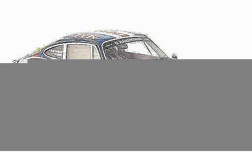 Porsche 911 S 1/43 Spark S No.36 Olin Ski 24h Le Mans 1971 modelauto