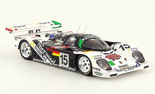 Porsche 911 1993 1/43 Spark 962 1 K6 No.15 Sherwood 24h Le Mans modelauto
