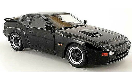 Porsche 924 1980 1/18 Autoart carrera gt zwart modelauto