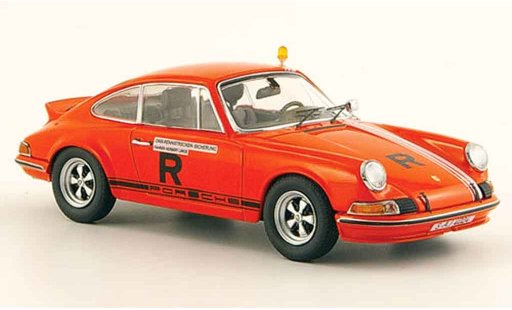Porsche 911 RS 1/43 Schuco ONS Rennstrecken Sicherung 1973 modelauto