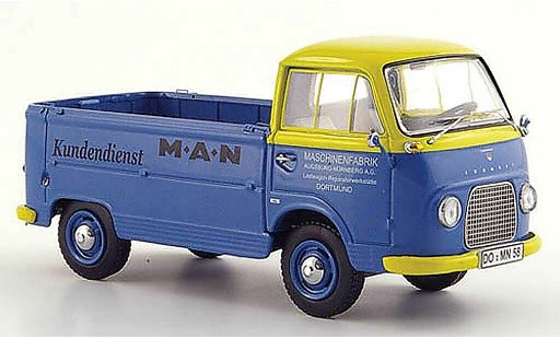 Ford Taunus FK 1000 1/43 Schuco Transit MAN Kundendienst modelauto