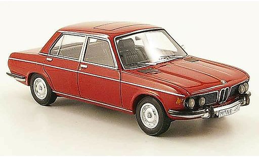 Bmw 2800 berline 1/43 Neo E3 rood 1973 modelauto
