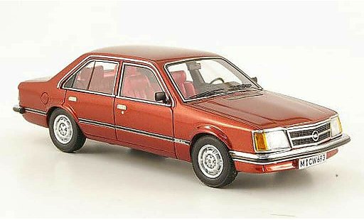 Opel Commodore C 1/43 Neo 2.5 S rood 4-portes lim. Aufl. 300 1978 modelauto