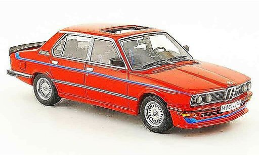Bmw M5 berline 1/43 Neo E12 535i rood edition liavecee 300 1980 modelauto