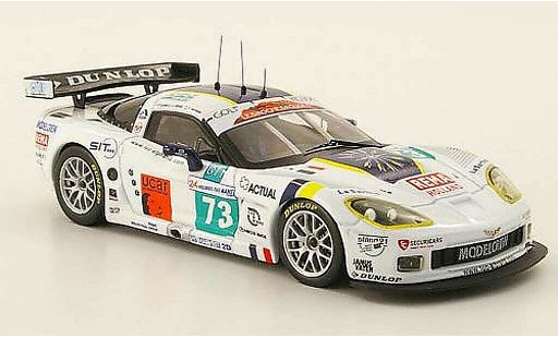 Chevrolet Corvette course 1/43 IXO C6 R No.73 24h Le Mans 2009 modelauto