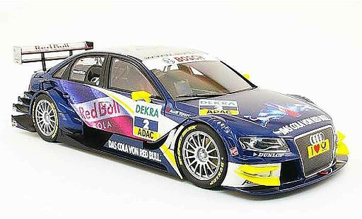 Audi A4 dtm 1/18 Norev no.2 red bull m.tomczyk stw 2008 modelauto
