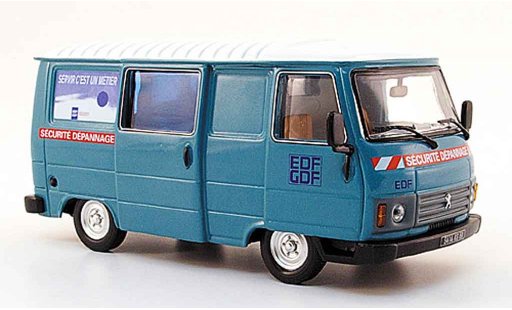 Peugeot J9 Base 1/43 Norev edf gdf sicherheitsdienst 1982 modelauto