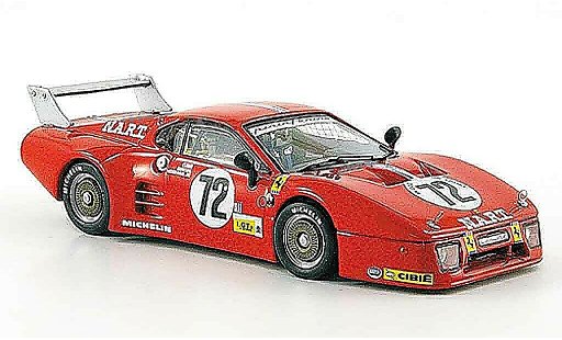 Ferrari 512 BB 1/43 Best 3.serie no.72 24h le mans 1982 modelauto