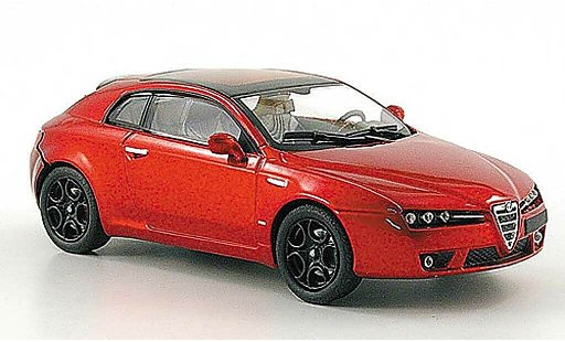 Alfa Romeo Brera competizione 1/43 M4 rood 2008 modelauto