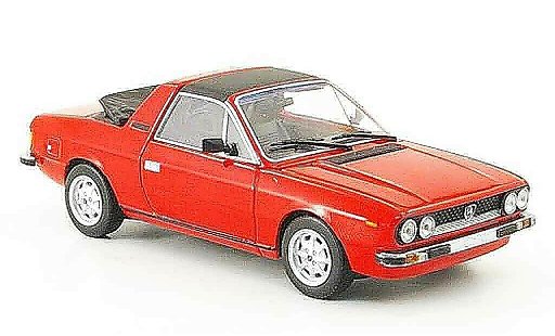 Lancia Beta Monte Carlo 1/43 Minichamps spider rood 1980 modelauto