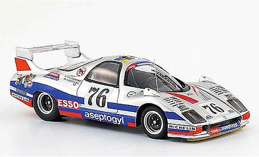 Peugeot WM 1978 1/43 Bizarre no.76 esso aseptogyl 24h le mans P76 modelauto