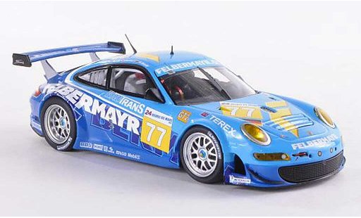 Porsche 911 GT3 RSR 1/43 Minichamps 2009 No.77 Felbermayr 24h Le Mans Lieb/Lietz/Henzler modelauto