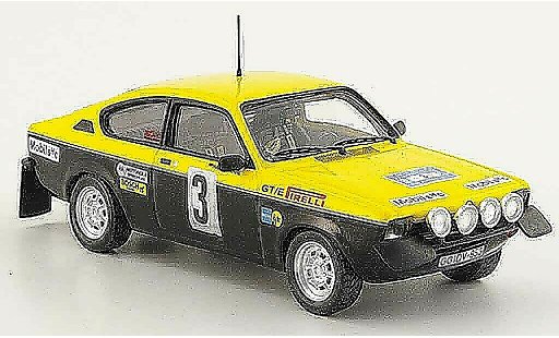 Opel Kadett C Rallye 1/43 Trofeu e no.3 sachs winterrallye 1977 modelauto