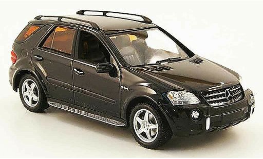 Mercedes Classe M AMG 1/43 Minichamps ML 63 (W 164) zwart 2006 modelauto