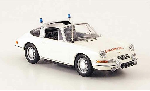 Porsche 911 Targa 1/43 Minichamps Gendarmerie osterreich 1965 modelauto