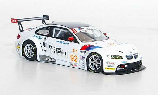 Bmw M3 gt2 1/43 Minichamps E92 No.92 Rahal Letterman Racing ALMS 2009 modelauto