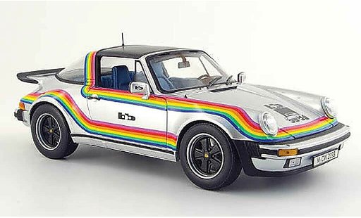 Porsche 911 Turbo 1/18 Norev Targa b&b design sondermodell mcw 1976 modelauto