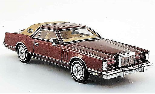 Lincoln Continental 1979 1/43 Premium X MK V rood modelauto