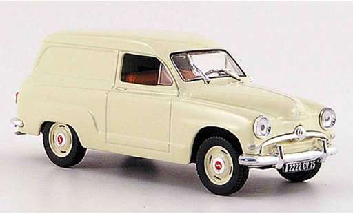 Simca Aronde Kasten 1/43 Norev bestelwagen beige 1954 modelauto