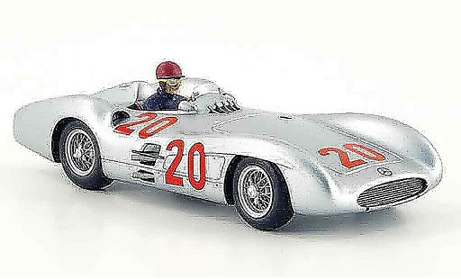 Mercedes W 196 Base 1/43 Spark No.20 K.Kling GP Frankreich 1954 modelauto