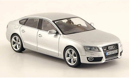 Audi A5 sportback 1/43 Schuco grijs 2009 modelauto