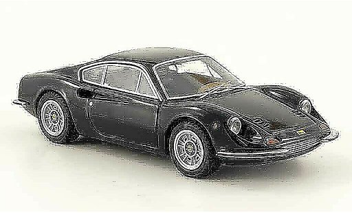 Ferrari Dino GT 1/43 Look Smart dino zwart japan ausfuhrung modelauto