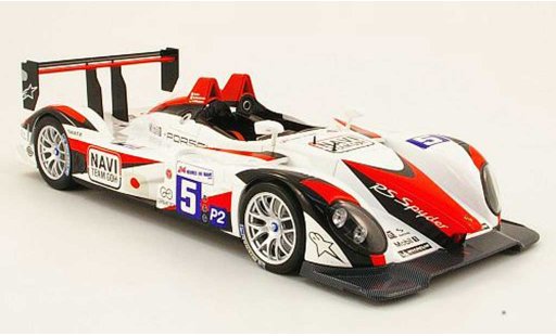 Porsche RS Spyder 1/18 Norev no.5 navi team goh 24h le mans 2009 modelauto