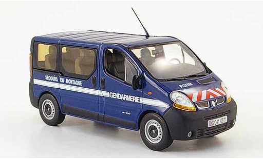 Renault Trafic Base 1/43 Norev gendarmerie secours en montagne 2004 modelauto
