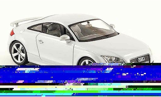 Audi TT rs 1/43 Schuco Coupe grijs 2009 modelauto