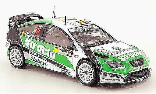 Ford Focus RS WRC 1/43 ixo 07 No.8 Structo Rally Duitsland 2008 modelauto