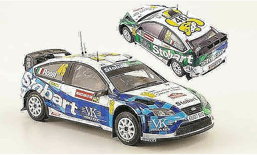 Ford Focus RS WRC 1/43 ixo 07 No.46 Rally Wales 2008 modelauto