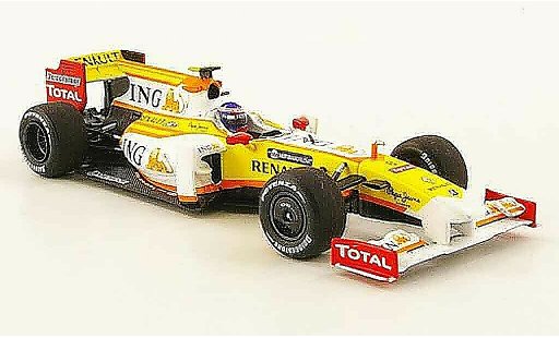 Renault F1 2009 1/43 Minichamps r29 no.8 ing r.grosjean f1 team modelauto