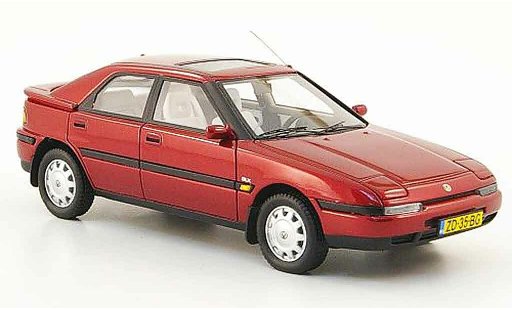 Mazda 323 F 1/43 Neo rood 1992 modelauto