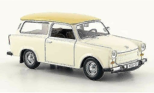 Trabant 601 Universal 1/43 IST Models wit beige 1965 modelauto