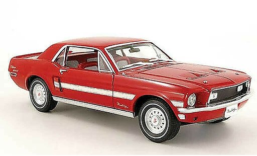 Ford Mustang California Special 1/18 Greenlight gt rood modelauto