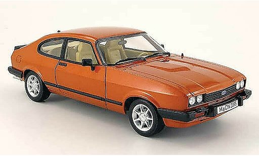Ford Capri MK3 1/18 Norev cuivre mcw 1983 modelauto