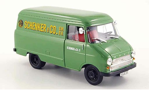 Opel Blitz Type A 1/43 Bing bestelwagen schenker modelauto