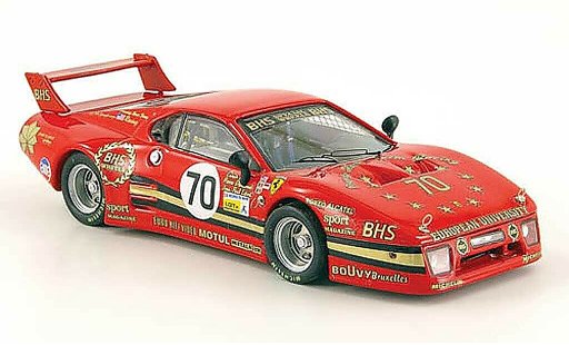 Ferrari 512 BB 1/43 Best LM No.70 24h Le Mans 1982 Baird / Dieudonne / Libert modelauto