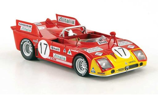 Alfa Romeo 33.3 tt3 1/43 M4 1972 TT No.17 24h Le Mans Marko / Elford modelauto