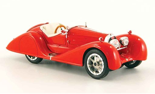 Bugatti 35 T35B 1/43 Luxcar b rood 19 modelauto